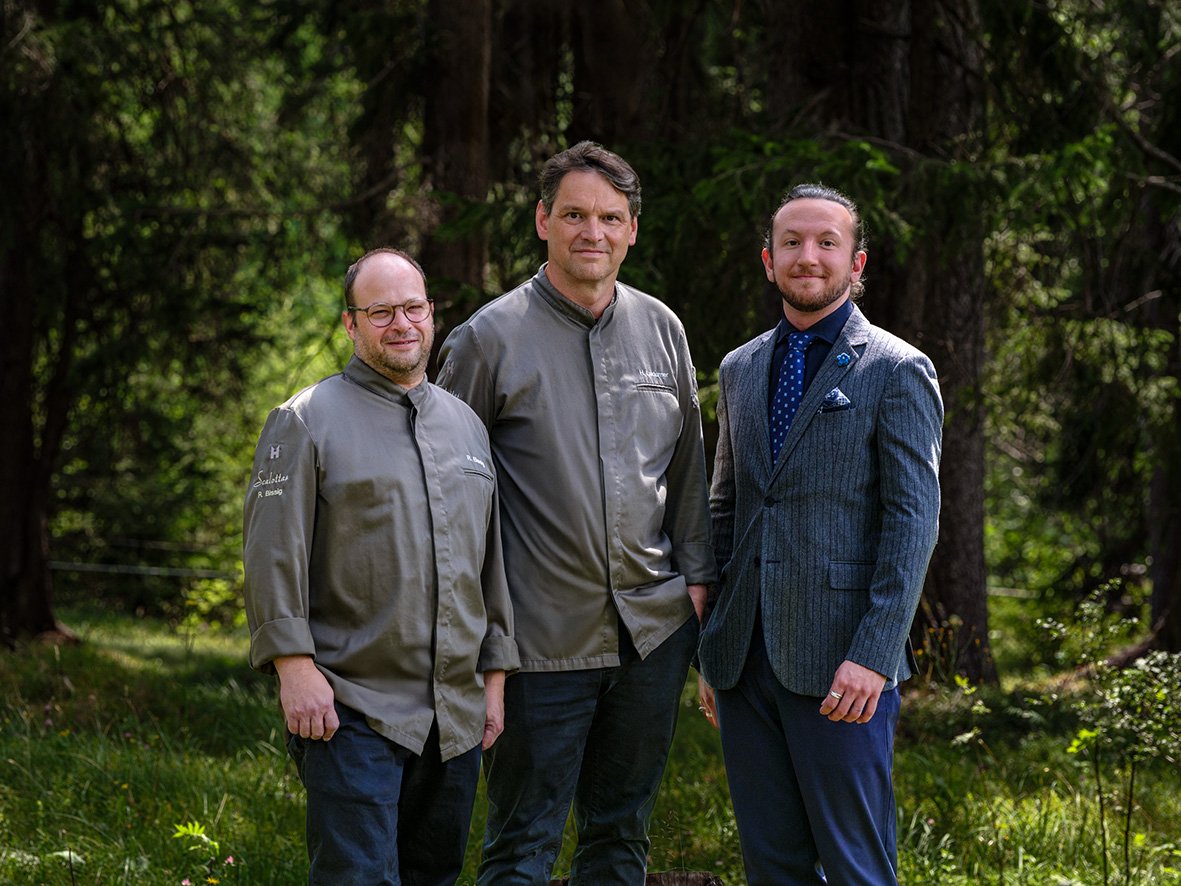 Team Scalottas Hansjörg Laduner, René Bissig, Stefano Haegi